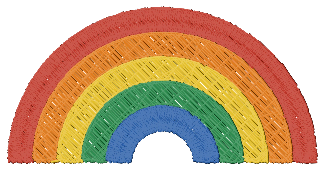 Rainbow – 62 × 31 mm, 4 042